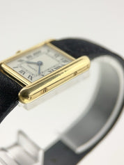 Cartier Tank Louis 18k Yellow Gold 19mm Quartz Ladies Watch Roman Dial 8660