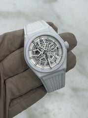 Zenith Defy Skeleton Ceramic White 41mm Automatic Men’s Watch 49.9002.670