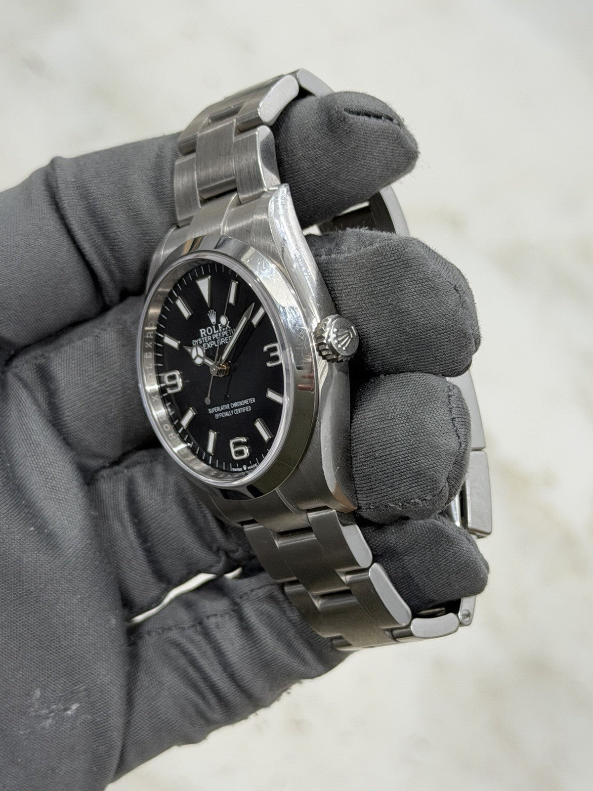 Rolex Explorer Stainless Steel Black 36mm Automatic Men’s Watch 124270