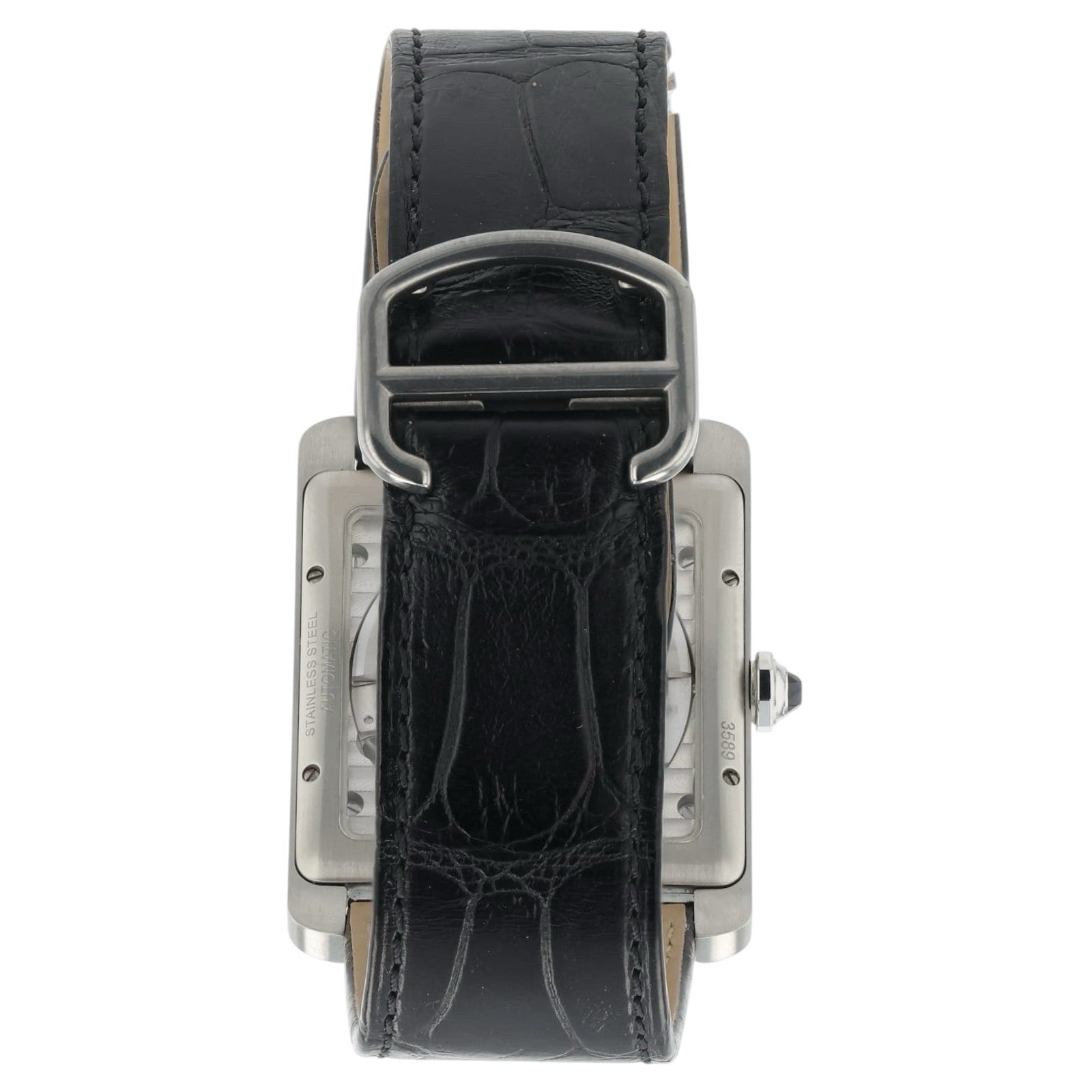 Cartier Tank MC Automatic Large Model Stainless Steel Men's Watch W5330003