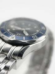 Omega Seamaster Ladies 300M Quartz Movement Watch Blue Dial - Ref. 2224.80.00