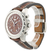 Breitling Bentley Brown Dial Stainless Steel 49mm Automatic Mens Watch A25363