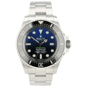 Rolex Deepsea Sea-Dweller Blue Dial Stainless Steel 44mm Automatic Mens 126660