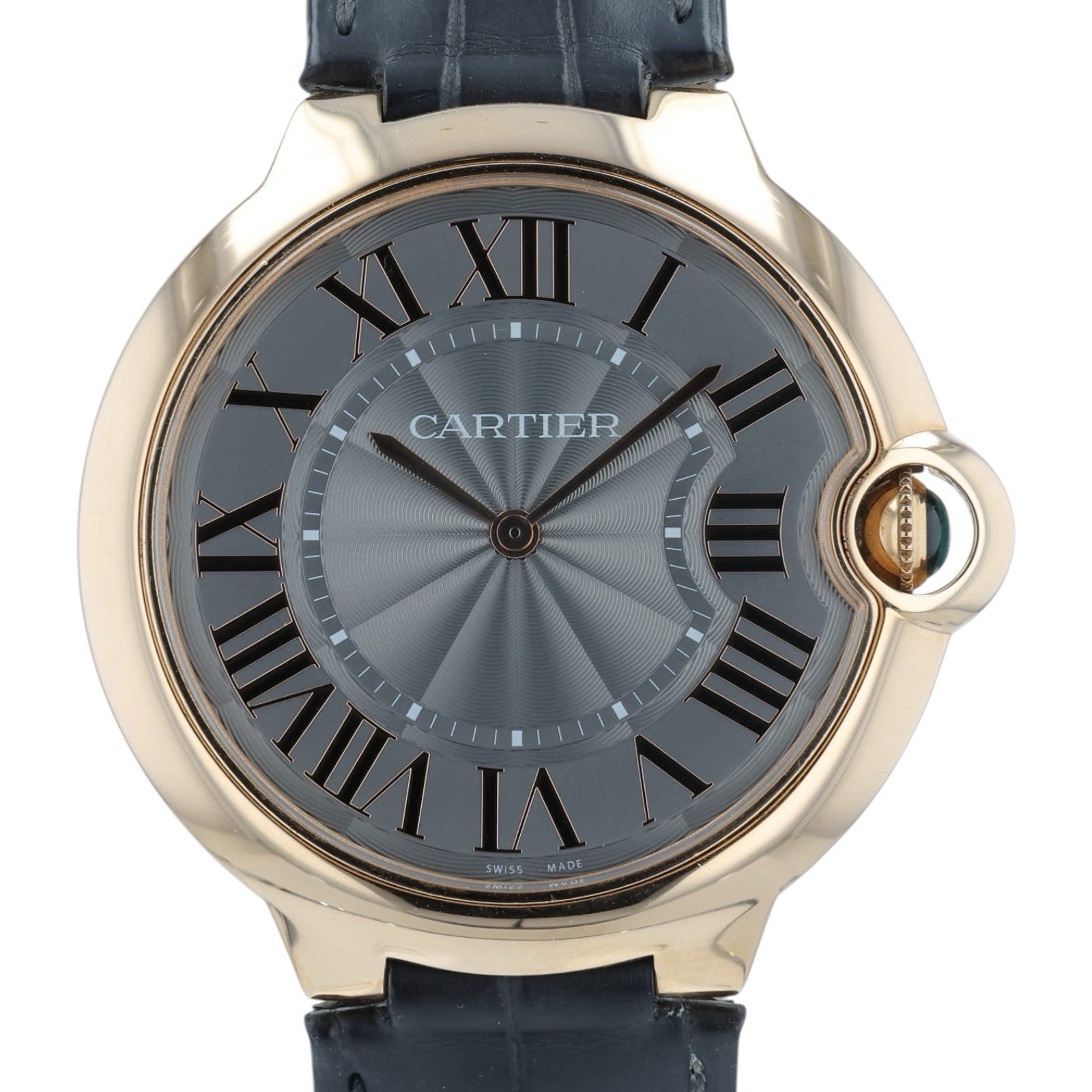 Cartier Ballon Bleu de Cartier Grey Dial 18k Rose Gold 40mm Manual Wind W6920089
