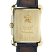 Piaget Emperador Silver Dial 18k Rose Gold 32x41mm Automatic Mens Watch P10041