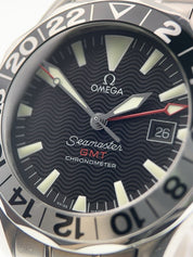 Omega Seamaster GMT Stainless Steel Black Dial Automatic Men's Watch 2536.50.00