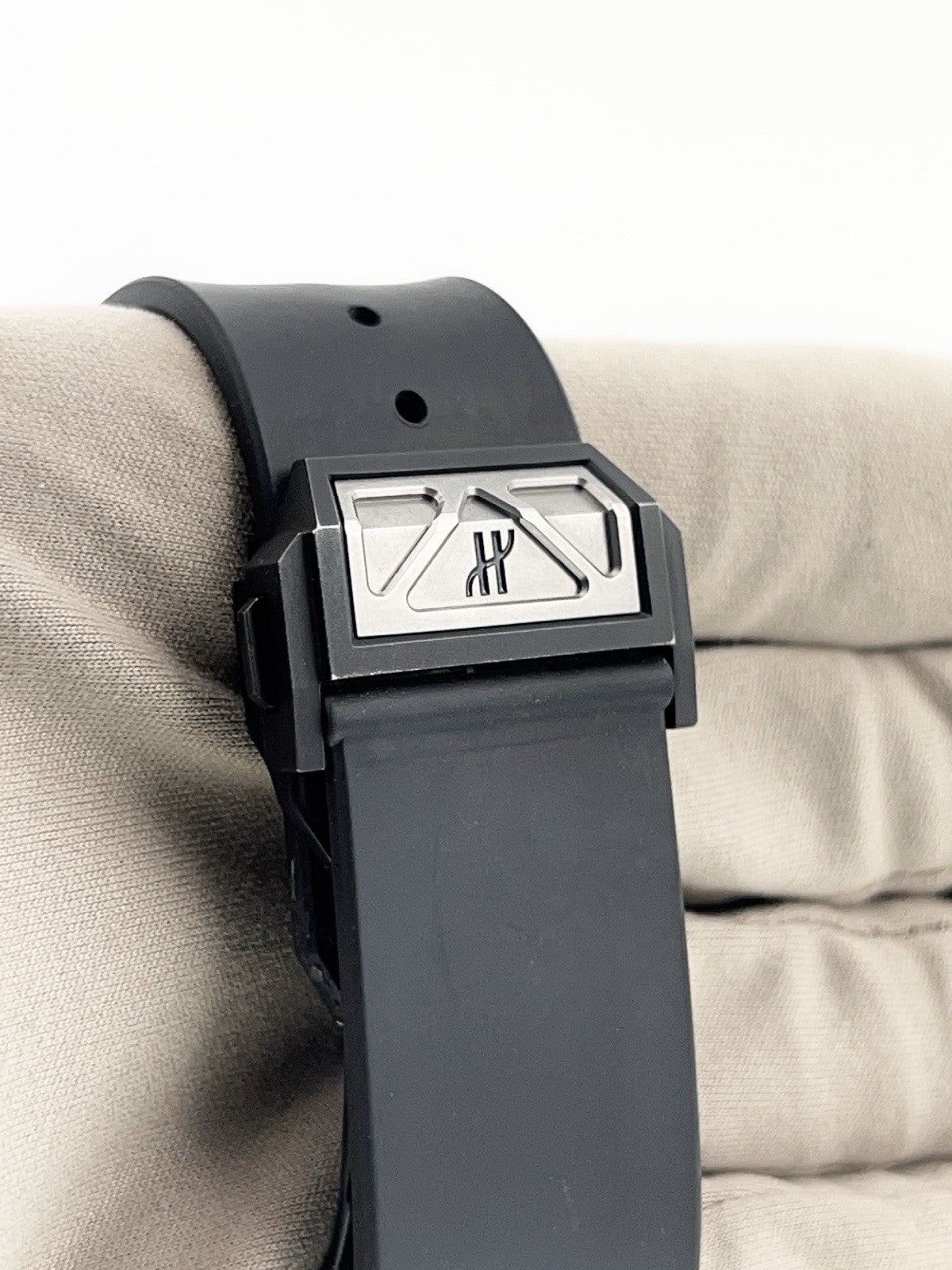 Hublot Techframe Tourbillon Black Dial 45mm Manual Wind Watch 408.N1.0123.RX