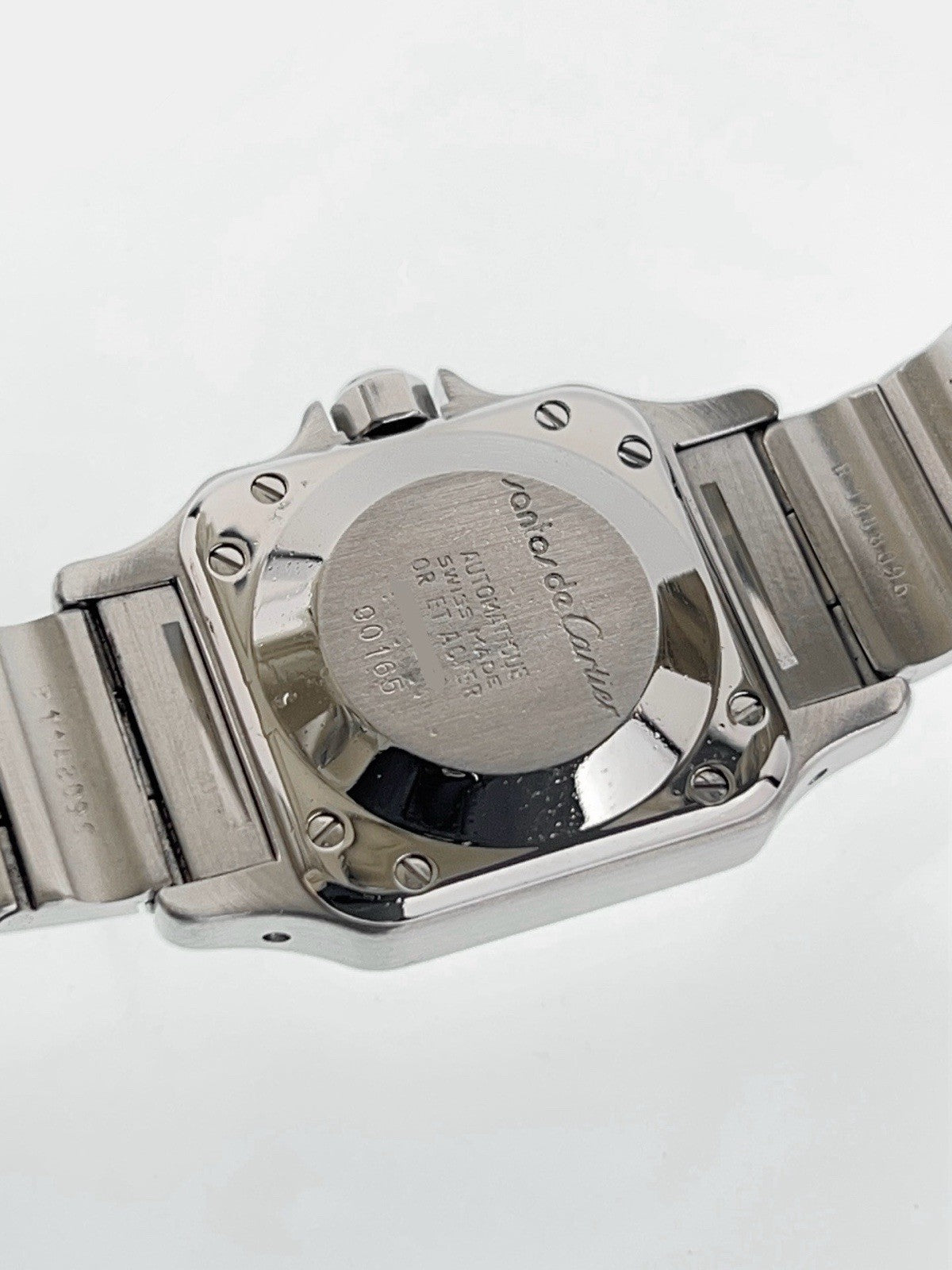 Cartier Santos Gold & Steel Silver Dial 24mm 1170902