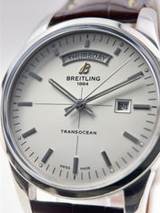 Breitling Transocean Day & Date Steel 43mm Automatic Men’s Watch A45310