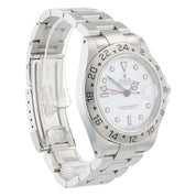 Rolex Explorer Stainless Steel White Dial 40mm Automatic Men’s Watch 16570