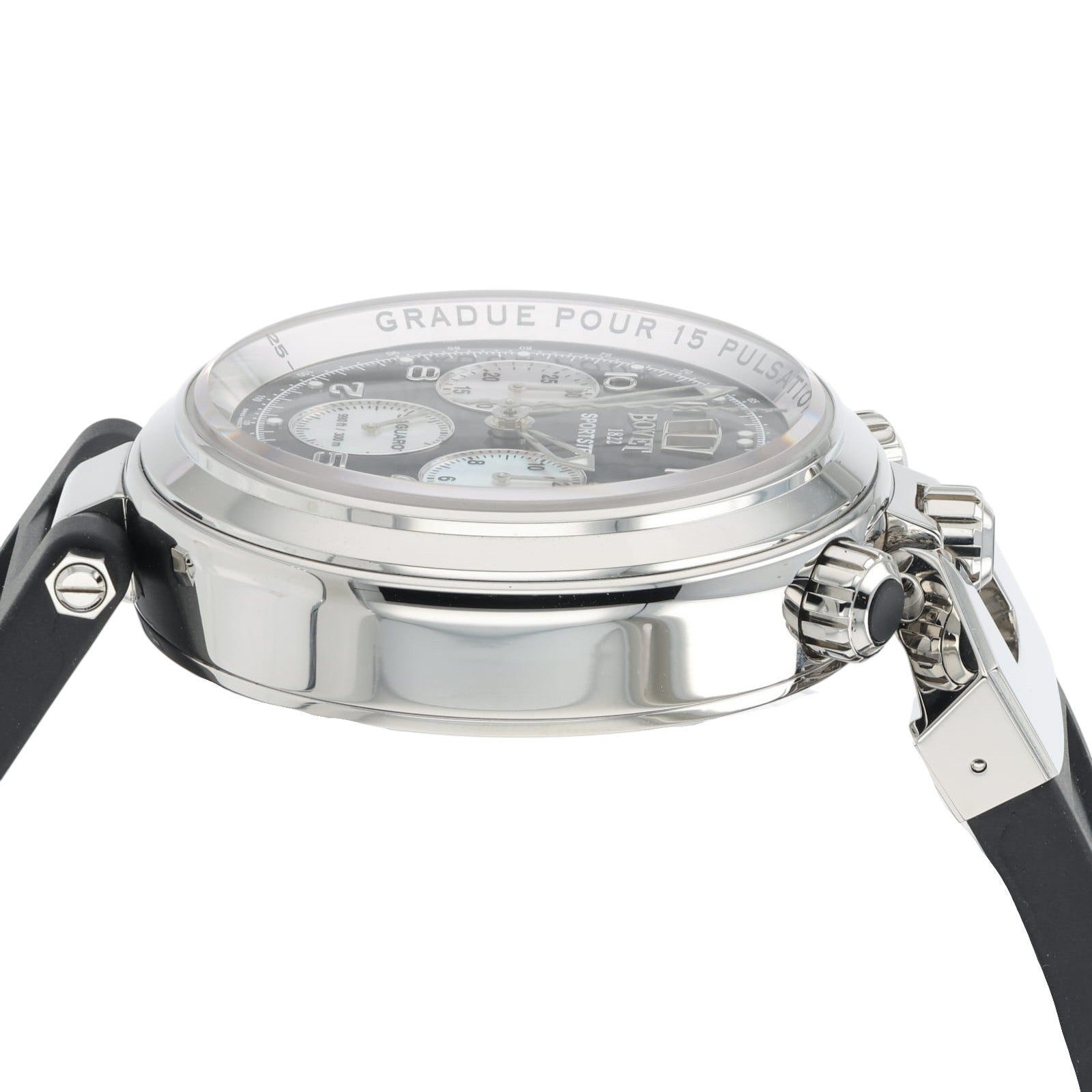 NEW 2025 Bovet Sportster Saguaro Black Carbon Dial 46mm Auto Men's Watch SP0445