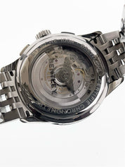 Breitling Premier Stainless Steel Green Dial 42mm Automatic Mens Watch AB0118