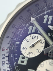 Breitling Chronospace Stainless Steel Black Dial 46mm Automatic Mens A23360