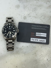 2024 Pelagos 39mm Titanium Automatic Black Men's Watch 25407N - Box/Papers
