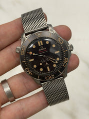 2020 Omega Seamaster NTTD James Bond No Time To Die Watch 210.90.42.20.01.001