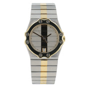 Chopard St. Moritz Stainless Steel & Gold Grey Dial 32mm Quartz Movement 8023