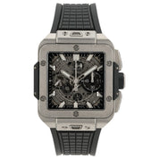 Hublot Square Bang Skeleton Dial Titanium 42mm Automatic Mens 821.NX.0170.RX