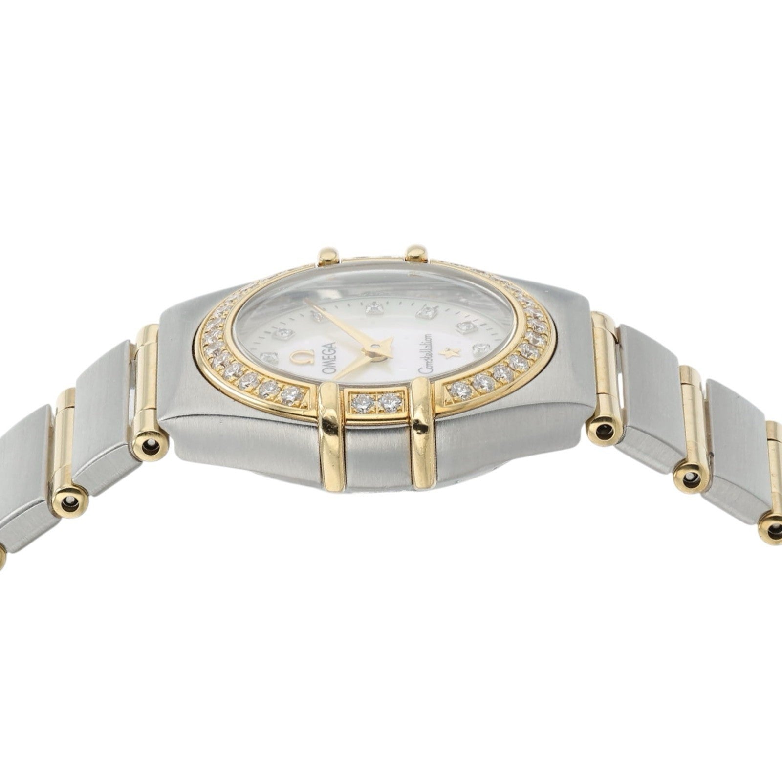 Omega Constellation MOP Dial Gold & Steel 23mm Quartz Women’s Watch 1267.75.00