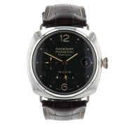 Panerai Radiomir Black Dial Platinum 45mm Automatic Men’s Watch PAM00495