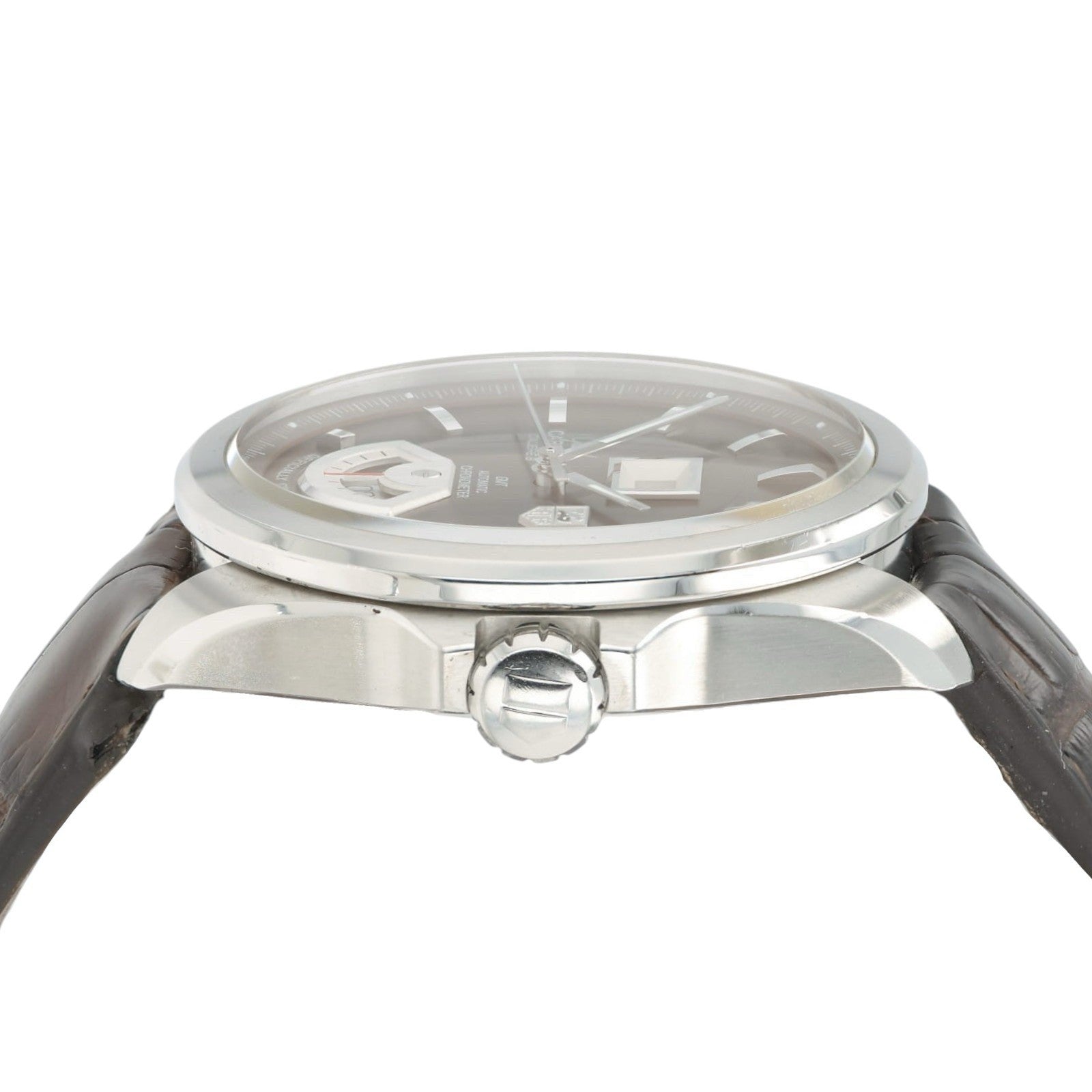 Tag Heuer Grand Carrera Brown Dial Steel 43mm Automatic Men’s Watch WAV5113
