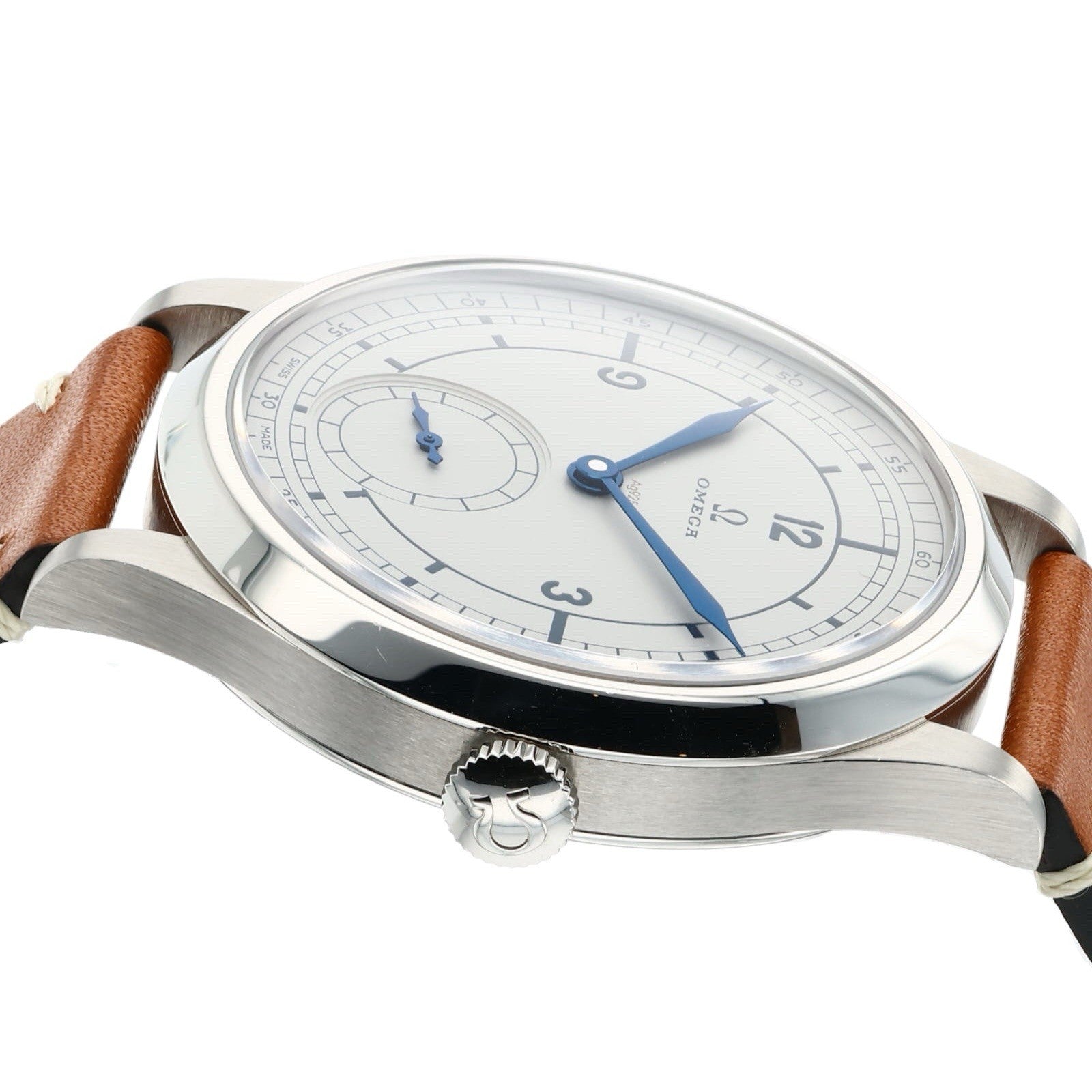 Omega Classic Steel Silver Dial 39mm Manual Wind Mens Watch 511.12.39.21.99.002
