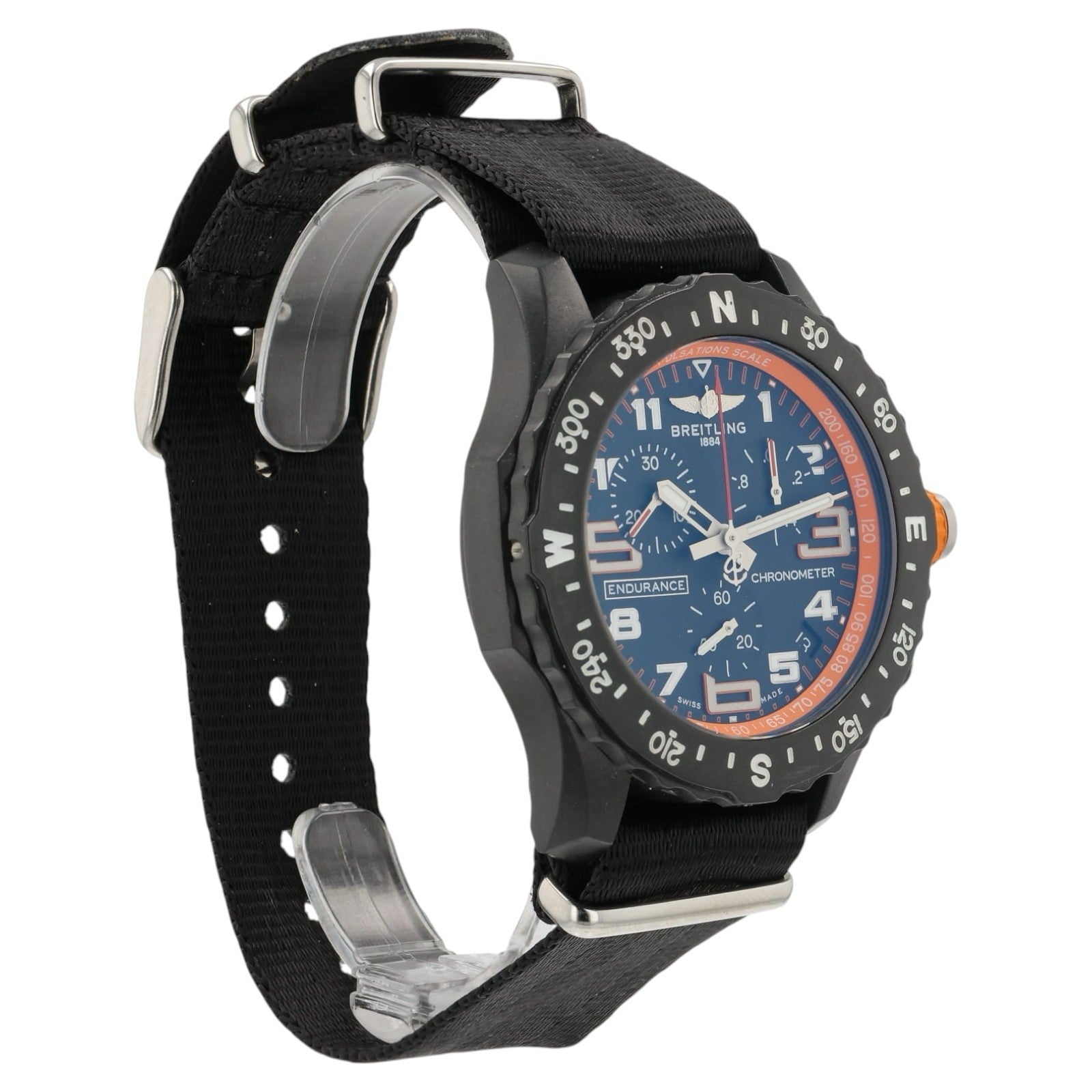 Breitling Endurance Black Dial Breitlight Case 44mm Quartz Men’s Watch X82310