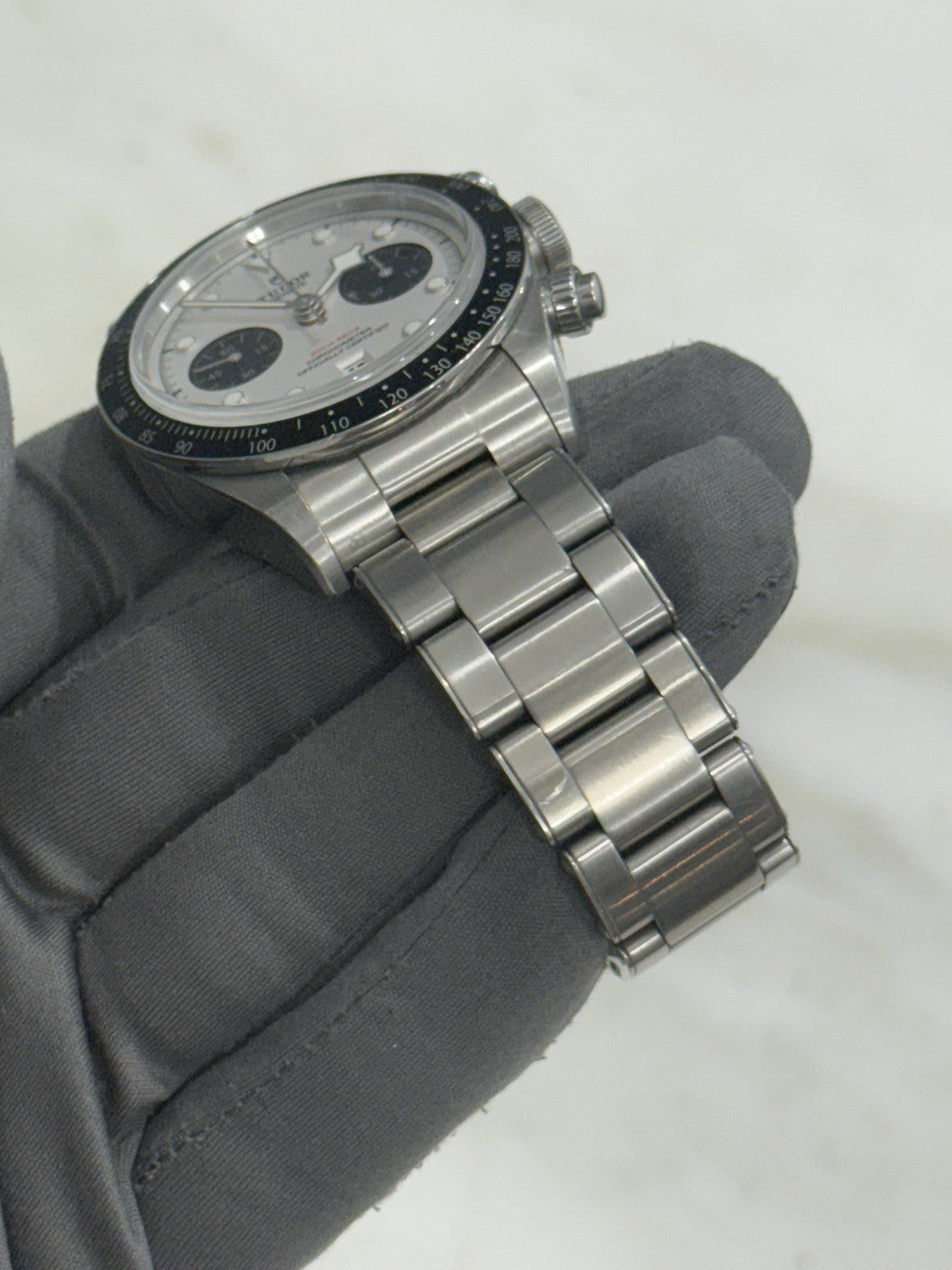 2023 Tudor Black Bay Chrono Steel Panda 41mm Automatic Mens Watch 79360N