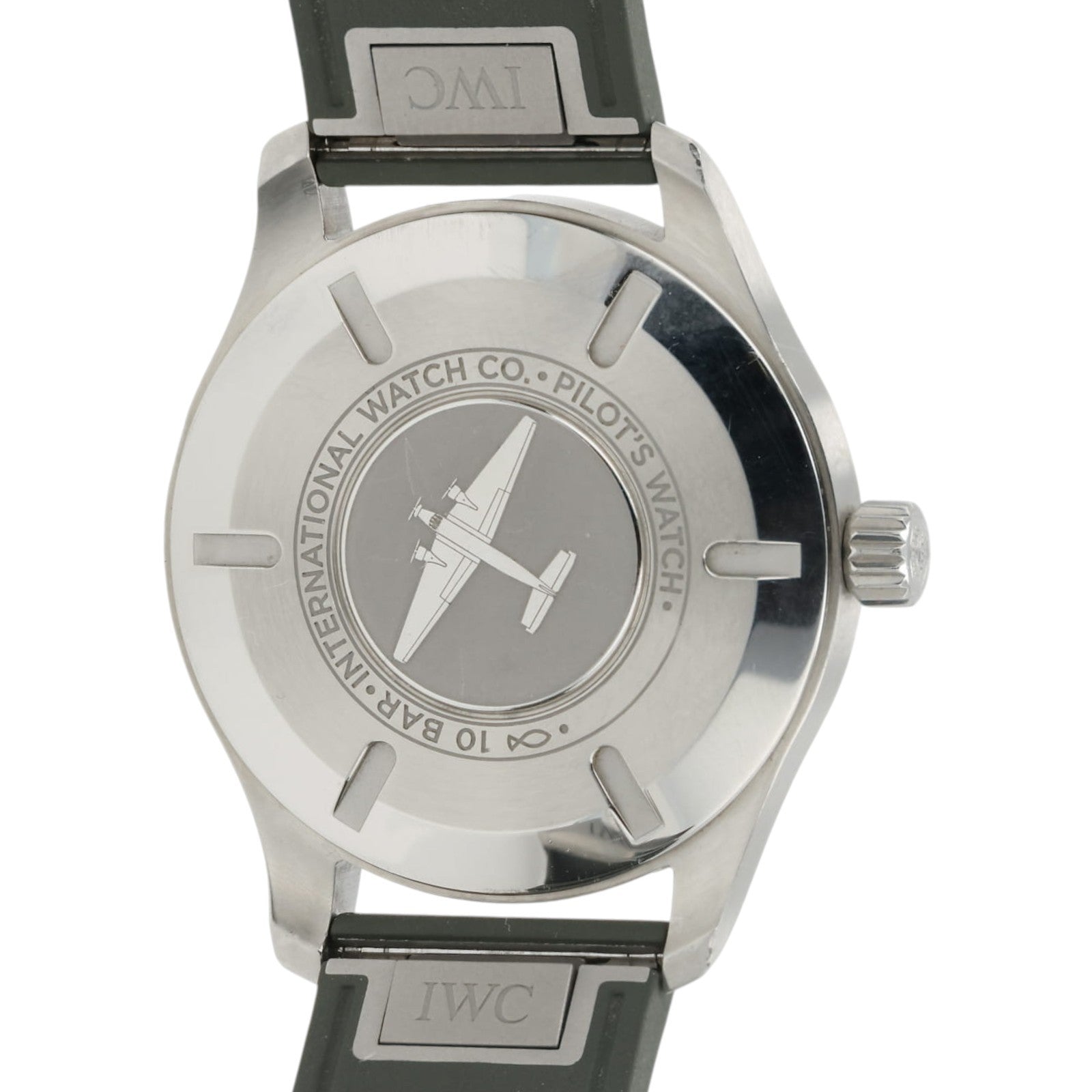 IWC Mark XX SIlver Dial Stainless Steel 40mm Automatic Mens Watch IW328207
