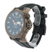 DeLaCour Promess Titanium Black Dial 48mm Automatic Movement Mens Watch 600049