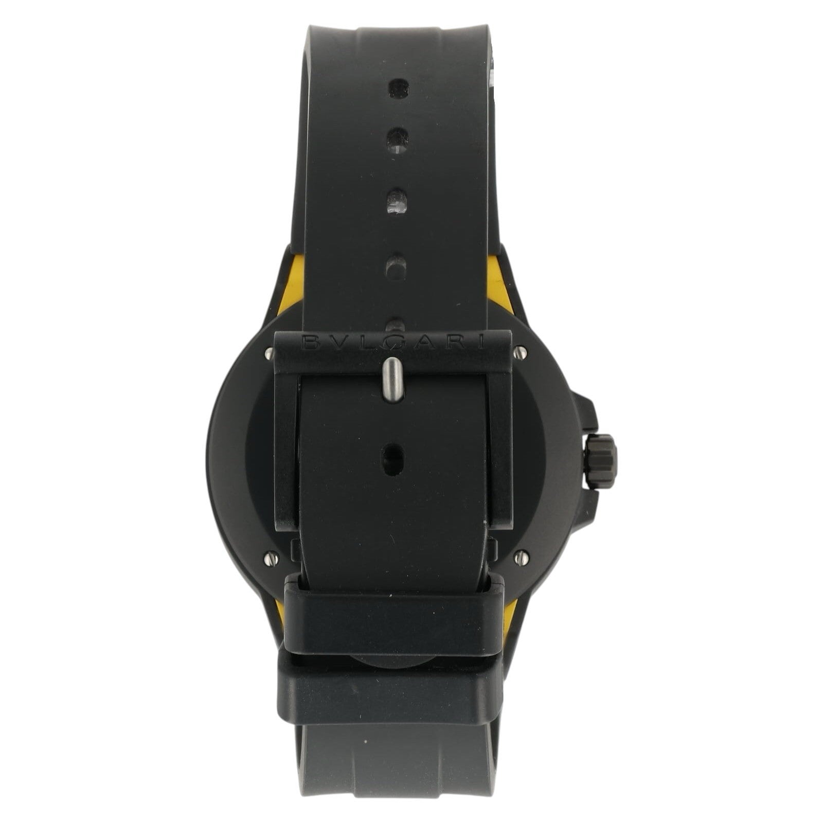 Bvlgari Diagono Magnesium Yellow Dial Steel 41mm Automatic Men’s Watch DG 41 SMC