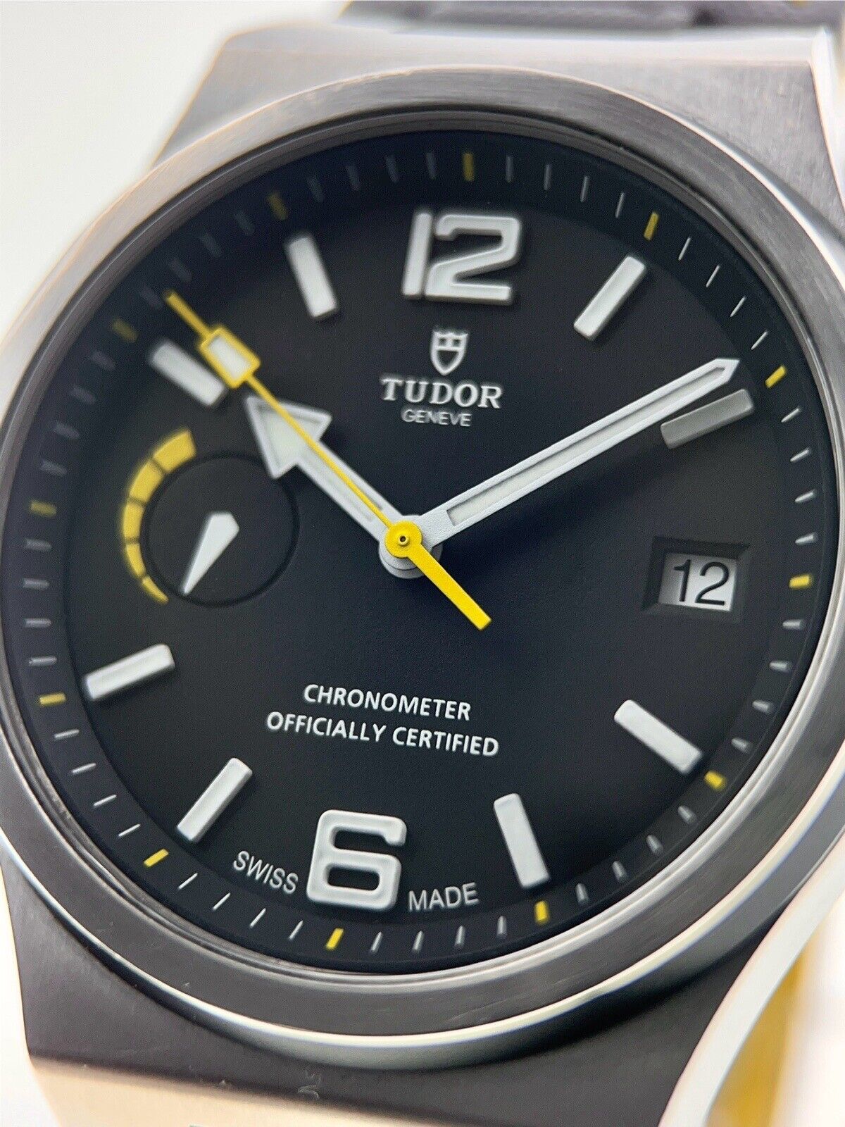 Tudor North Flag Stainless Steel Black 40mm Automatic Men’s Watch 91210N