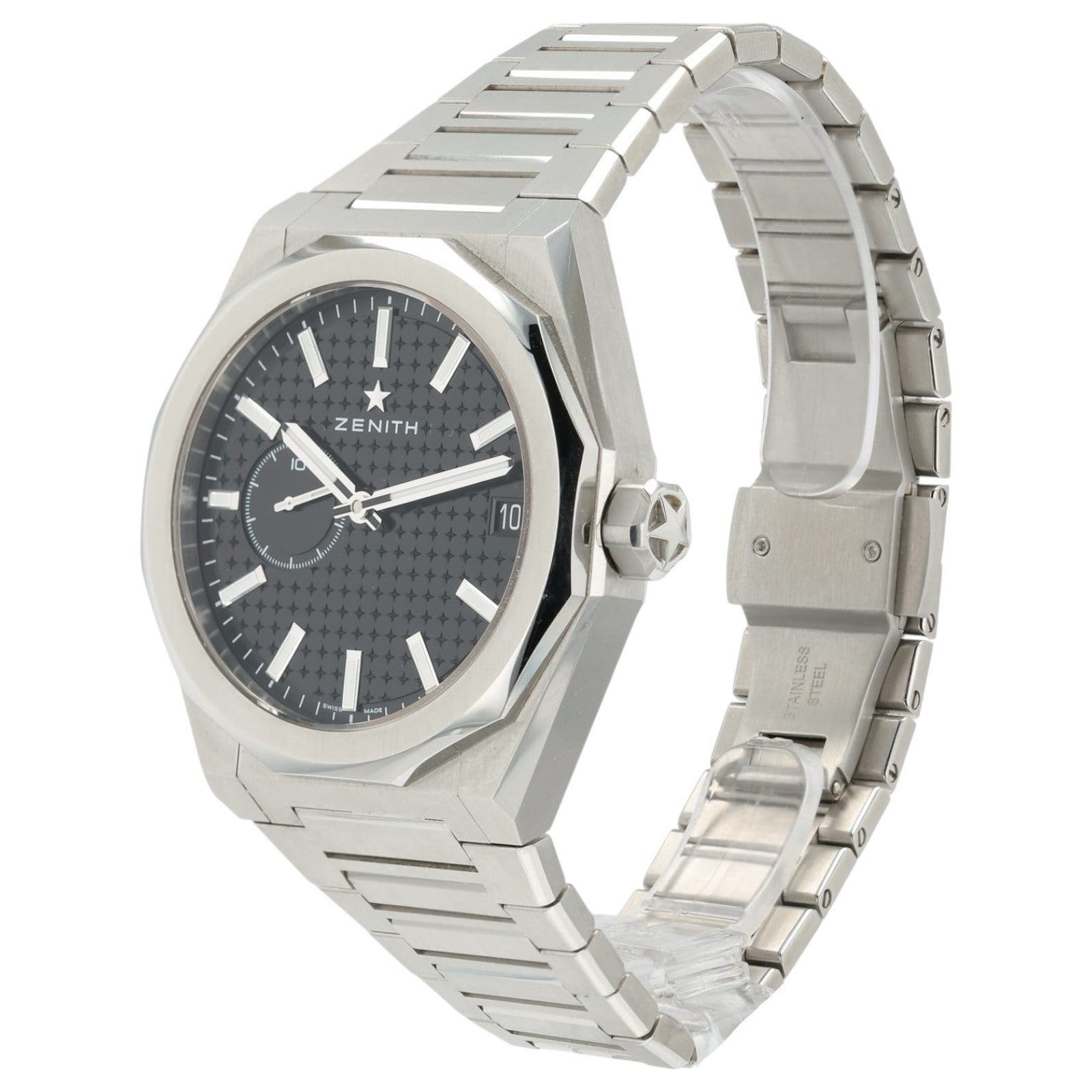 Zenith Defy Skyline Black Dial Stainless Steel 41mm Automatic Men’s 03.9300.3620