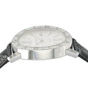 Bvlgari Chronograph White Dial Stainless Steel 42mm Automatic Men’s Watch BB42SL