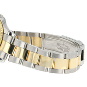 Rolex Yacht-Master Gold & Steel Blue Dial 35mm Automatic Unisex Watch 168623