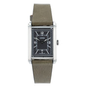 Oris Rectangular Stainless Steel Green Dial 25x38mm Automatic Mens Watch 7783