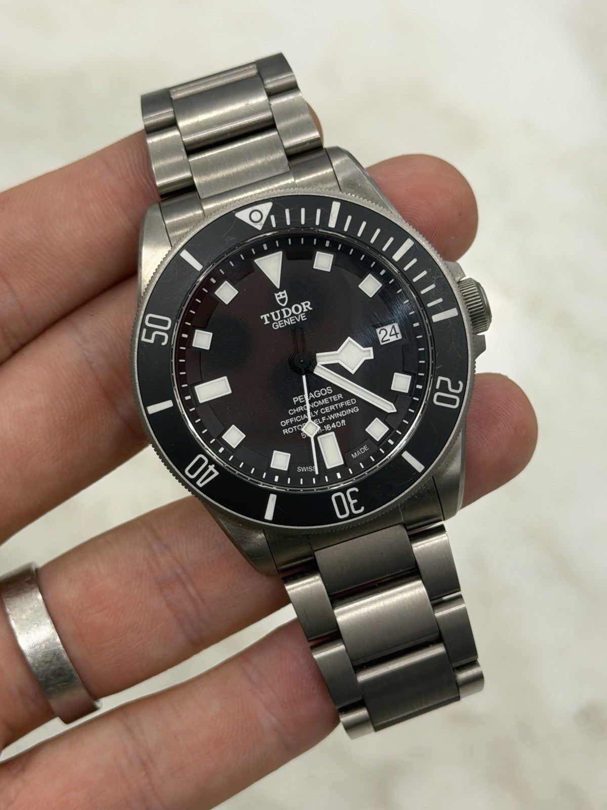 Tudor Pelagos Titanium Black Dial 42mm Automatic Men's Watch 25600TN