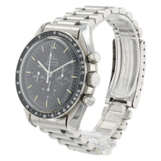 Omega Speedmaster Stainless Steel Black Dial 42mm Manual Wind Mens Watch 145.002