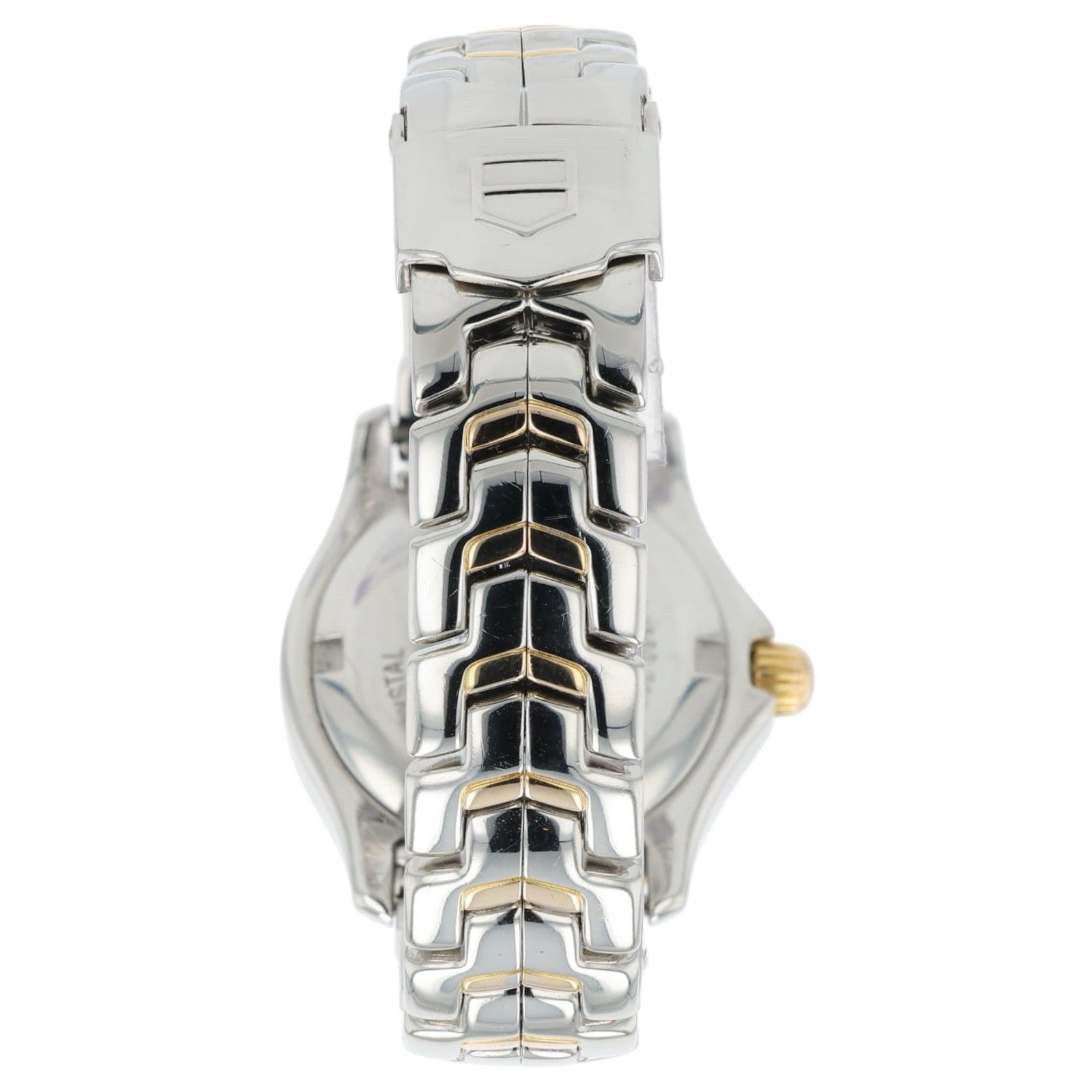 Tag Heuer Link Lady Mother Of Pearl Dial Gold & Steel 27mm Quartz Womens WJF1354