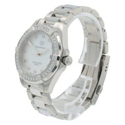 Tag Heuer Aquaracer Lady Steel Mother Of Pearl Dial Quartz Womens Watch WBD1315