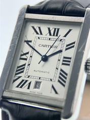 Cartier Tank Solo Steel Silver Color Dial 31mm Automatic Men’s Watch W5200028