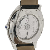 Cartier Drive de Cartier Steel Black Dial 40mm Automatic Men's Watch WSNM0009
