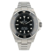 Rolex Sea-Dweller Stainless Steel Black Dial 44mm Automatic Mens Watch 116660