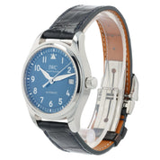 IWC Mark Pilot Blue Dial Stainless Steel 36mm Automatic Men’s Watch IW324008