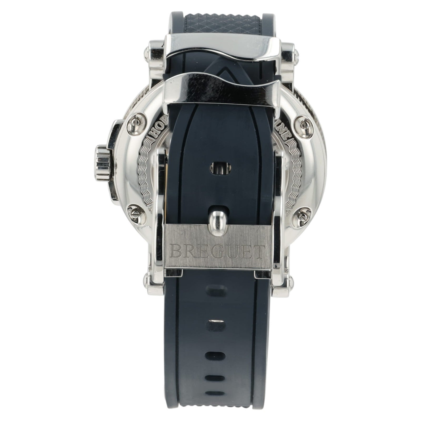 Breguet Marine Big Date Silver Dial Stainless Steel 39mm Automatic Mens 5817