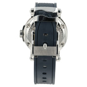 Breguet Marine Big Date Silver Dial Stainless Steel 39mm Automatic Mens 5817