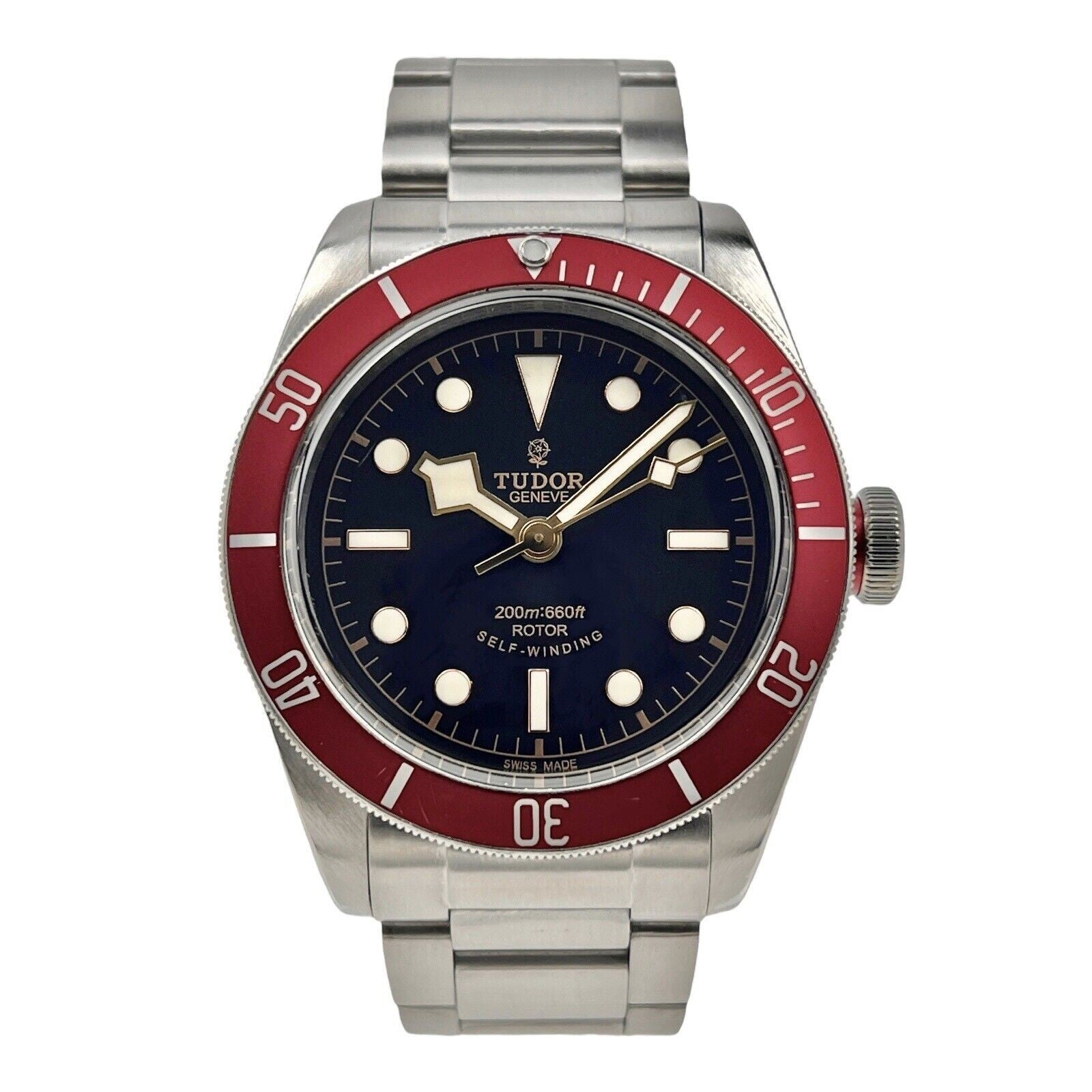 2020 Tudor Heritage Black Bay Auto Men's Watch Smiley Dial 79220R - Box/Papers