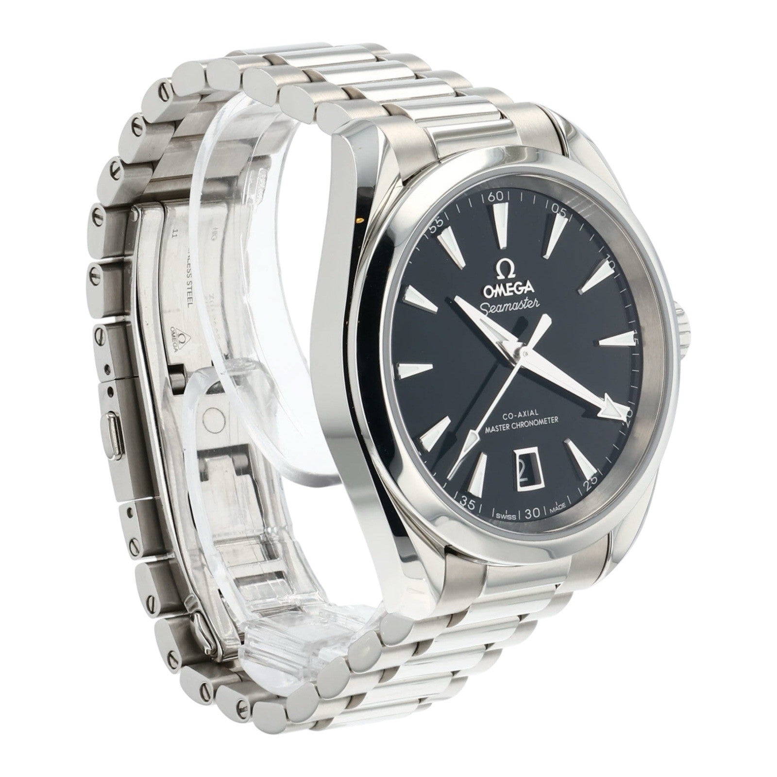 Omega Seamaster Aqua Terra Steel Black Dial 38mm Auto Mens 220.10.38.20.01.004