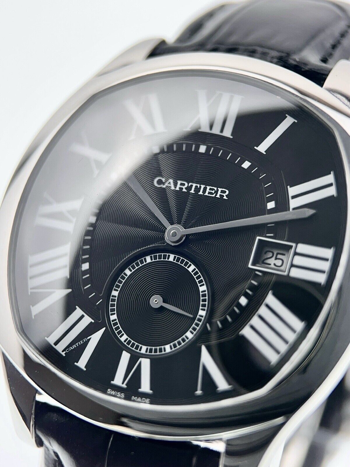 Cartier Drive de Cartier Stainless Steel Black Dial 41mm Automatic Men’s 3930