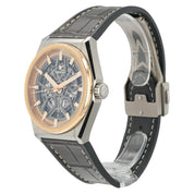 Zenith Defy Skyline Skeleton Dial 18k Rose Gold & Titanium 41mm Mens 87.9001.670