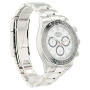 Rolex Daytona Panda White Dial Stainless Steel 40mm Automatic Men’s 126500LN